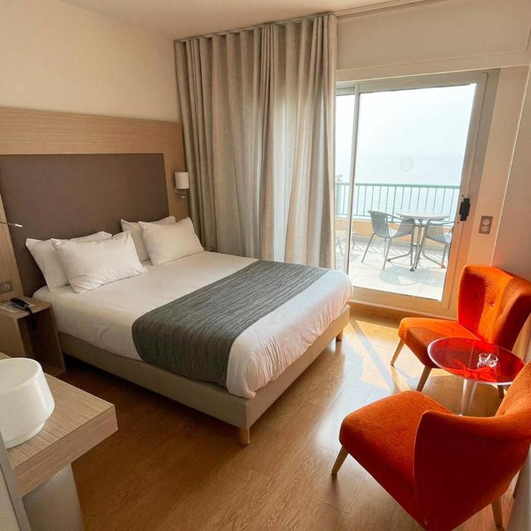 Princess Et Richmond - Chambre Double/Lits Jumeaux avec Balcon - Vue sur Mer - 4