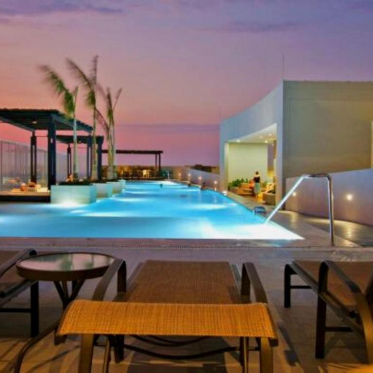 Apartamento con Piscina y Vista al Mar en Playa Salguero Santa Marta - Apartamento de 1 dormitorio - 12
