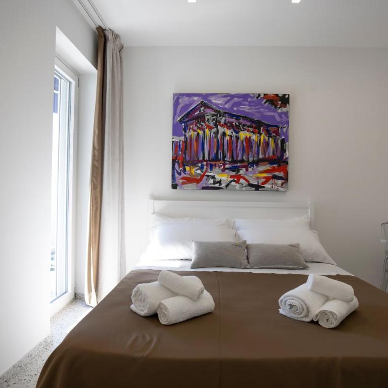 Anreale Rooms Agropoli - Camera Matrimoniale Deluxe con Balcone e Vista Mare - 14