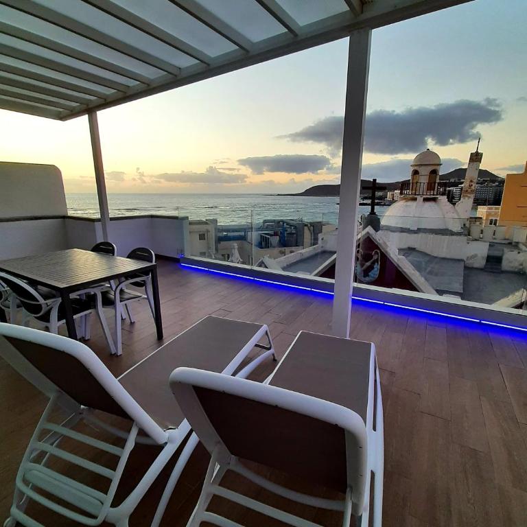 Malibú Canteras Ático 23 Vista Mar - Seaview Penthouse - Apartamento de 1 dormitorio - 38