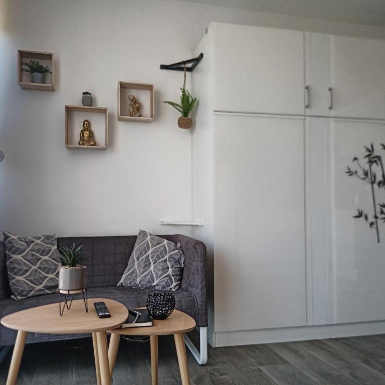 cosy STUDIO 4 personnes, proche mer et commerce 0 chambre - Appartamento con Vista Giardino - 1