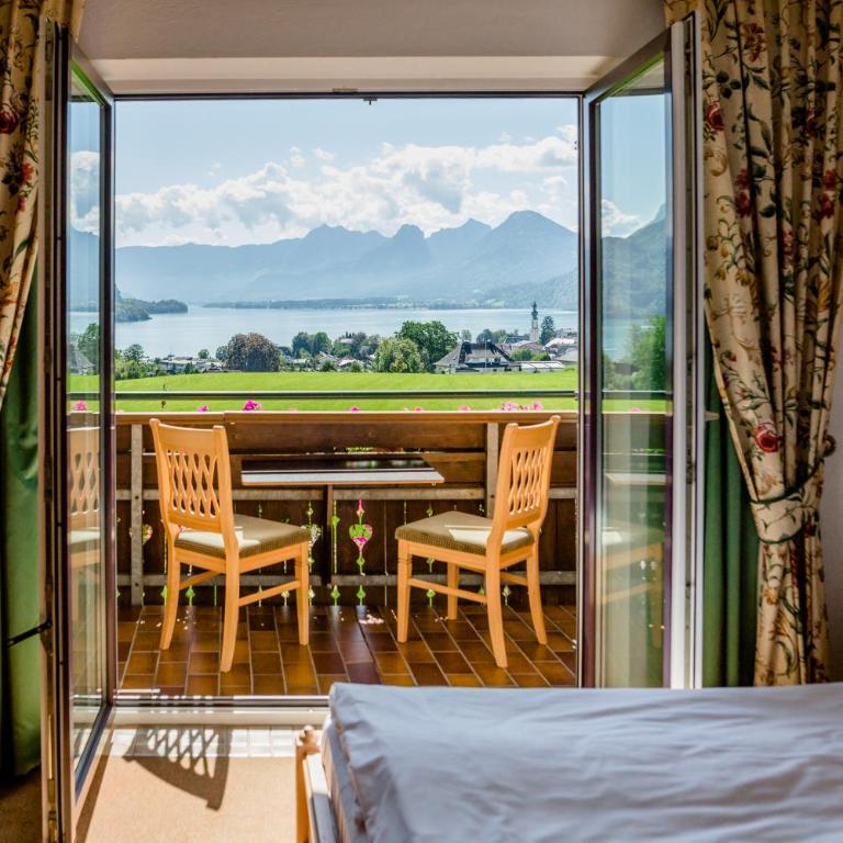 Pension Mozartblick - Doppelzimmer mit Seeblick - 1