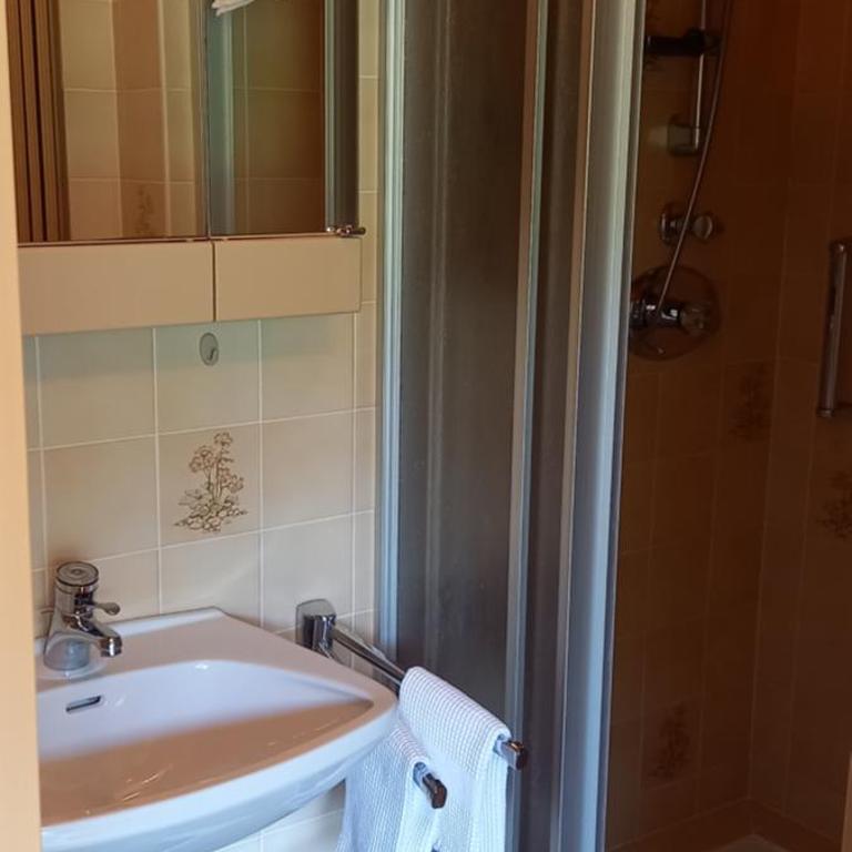 Pension Mozartblick - Doppelzimmer mit Bergblick - 2