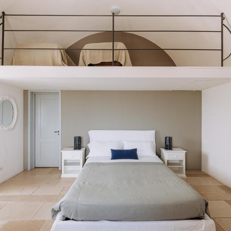 Masseria Garrappa - Suite Camera Matrimoniale con Vista Mare - 1