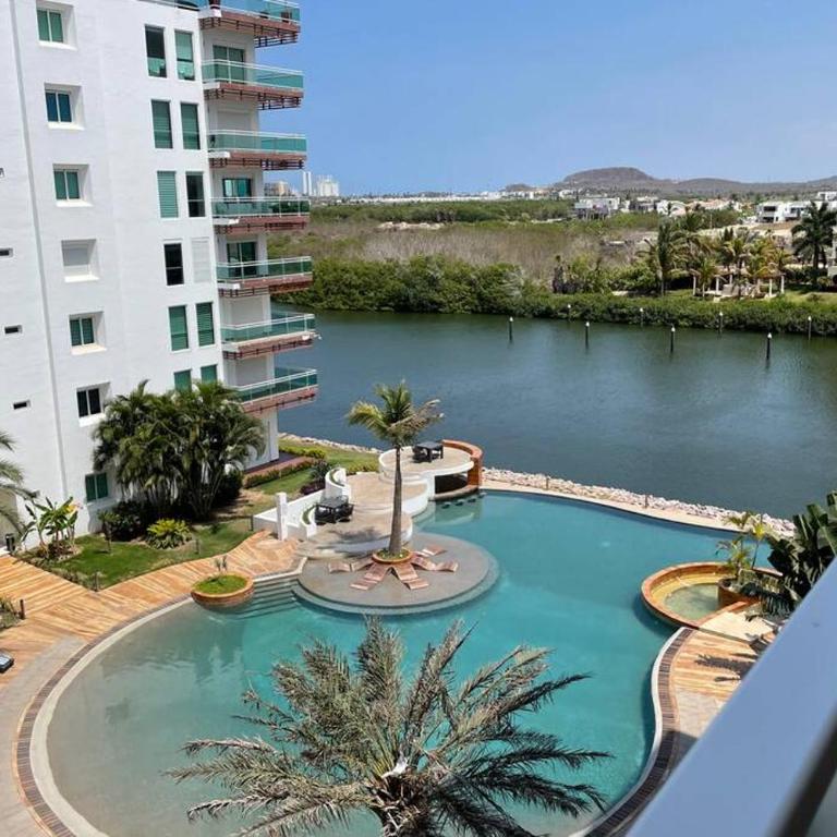 5010 depa Pacifika de lujo en Marina Mazatlán - Two-Bedroom Apartment - 1