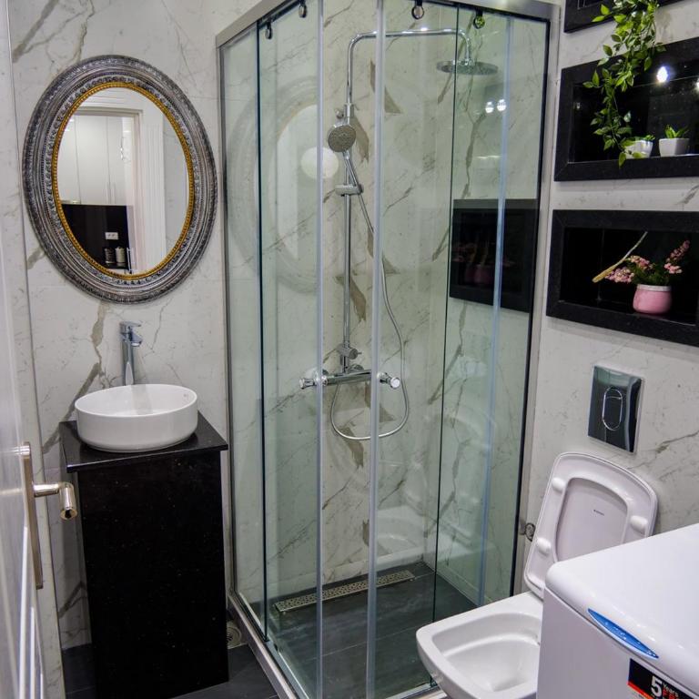 Onyx Luxury - Deluks Dvokrevetna Soba sa Bračnim Krevetom/Zasebnim Krevetima - 1