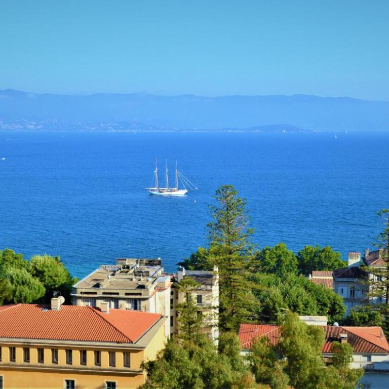Grand T2 STANDING AJACCIO Proche centre et plages VUE PANORAMIQUE PARKING PRIVE - Appartement 1 Chambre - 4