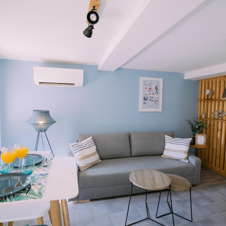 Appartement climatisé - Bleu Azur - hyper-centre de Toulon - One-Bedroom Apartment - 4