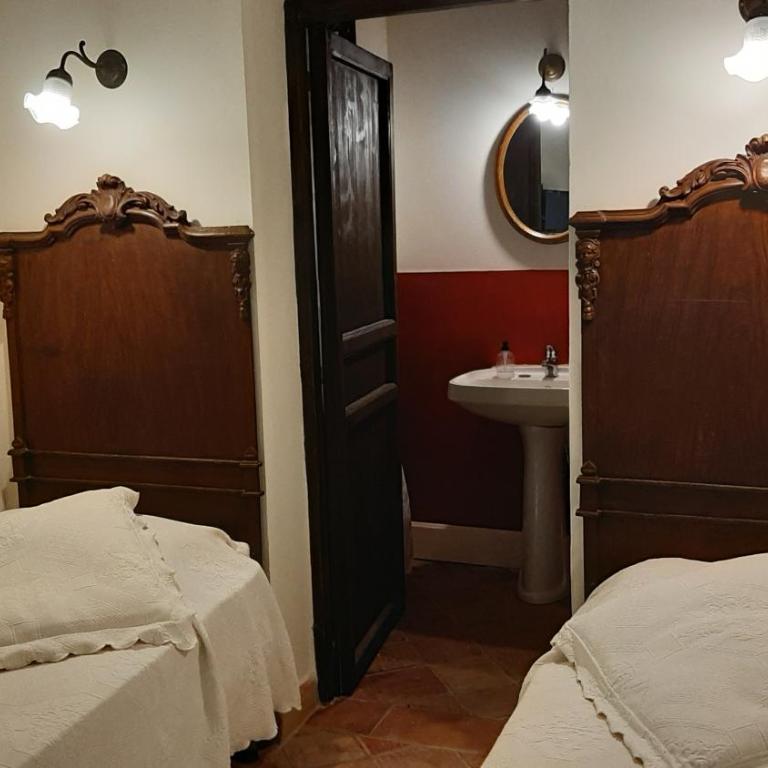 B&B del Giglio - Camera Doppia con Letti Singoli con Vista Giardino - 3