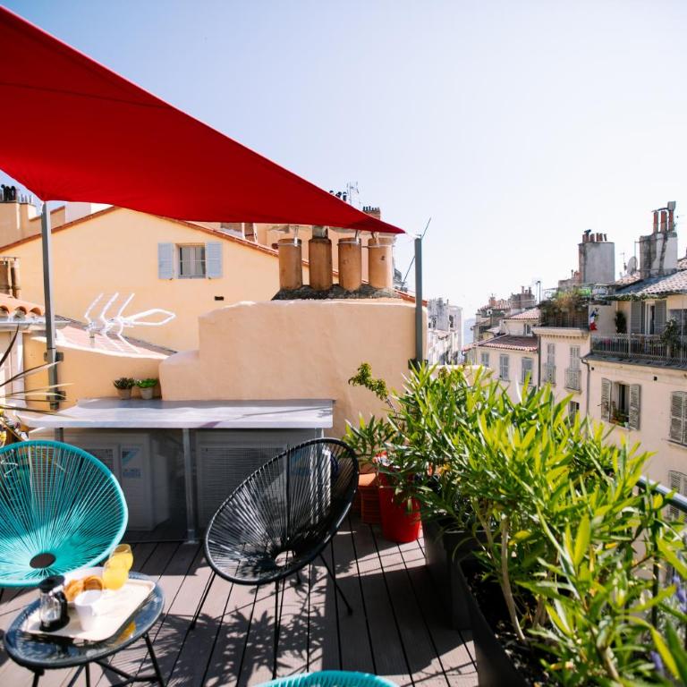 Duplex avec terrasse - hyper-centre de Toulon - Apartment mit 1 Schlafzimmer - 28