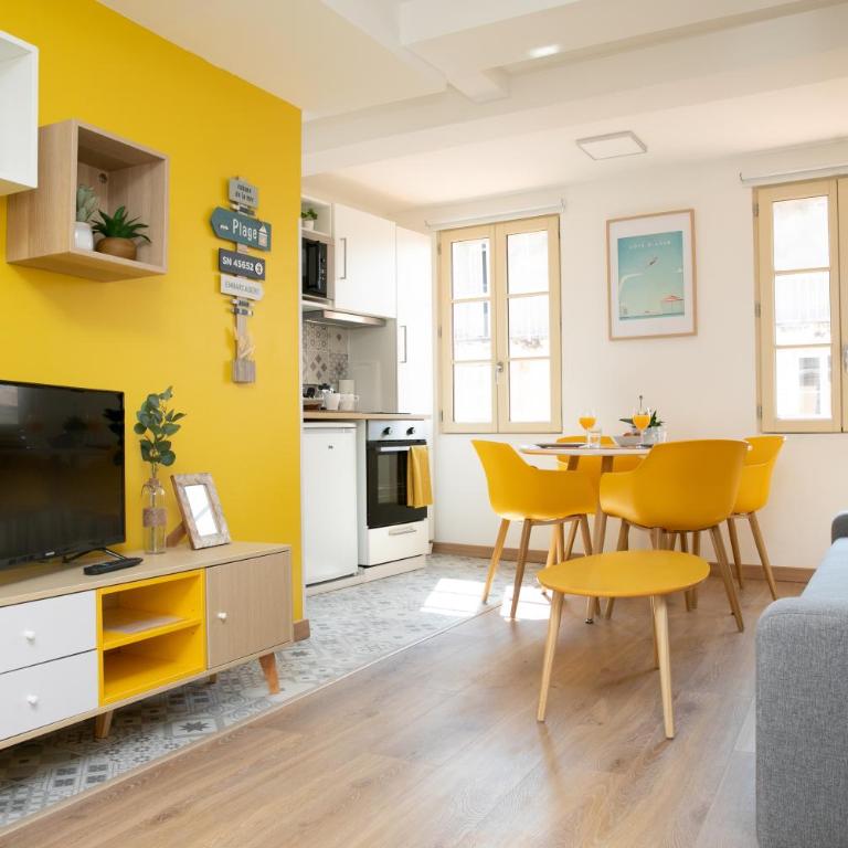 Duplex avec terrasse - hyper-centre de Toulon - Apartment mit 1 Schlafzimmer - 6