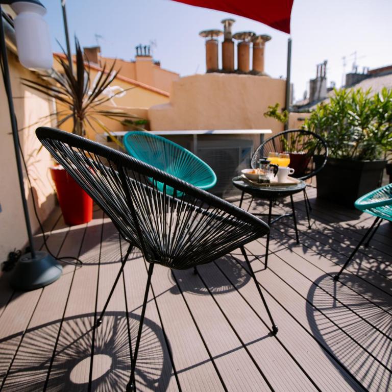 Duplex avec terrasse - hyper-centre de Toulon - Apartment mit 1 Schlafzimmer - 33