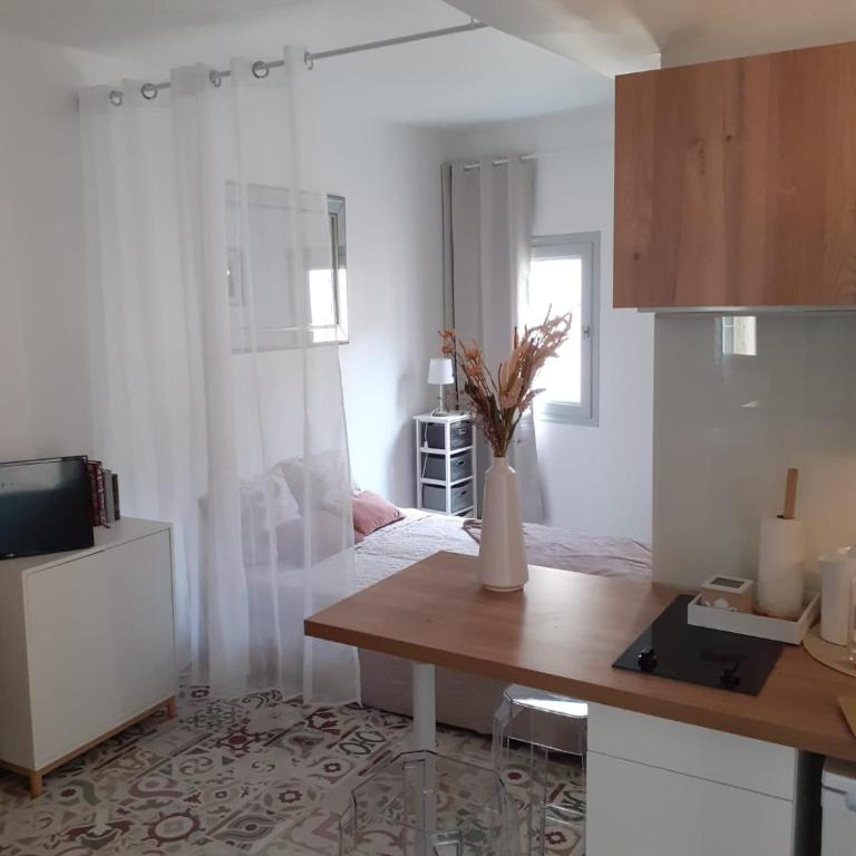 Studio de l'Horloge - Studio de Charme, hyper centre Maison Jean Vilar - Apartment mit 1 Schlafzimmer - 1