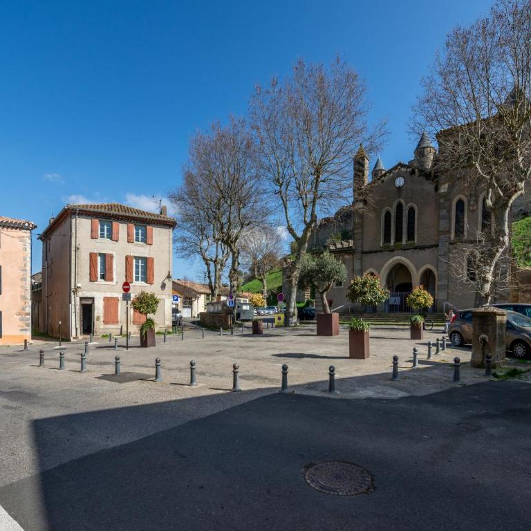 Les Gîtes de Laure - O Lit Divin, Instant de volupté, BALNEO SAUNA, Climatisation, 160m de la Cité Médiévale - Superior Apartment mit Sauna - 23