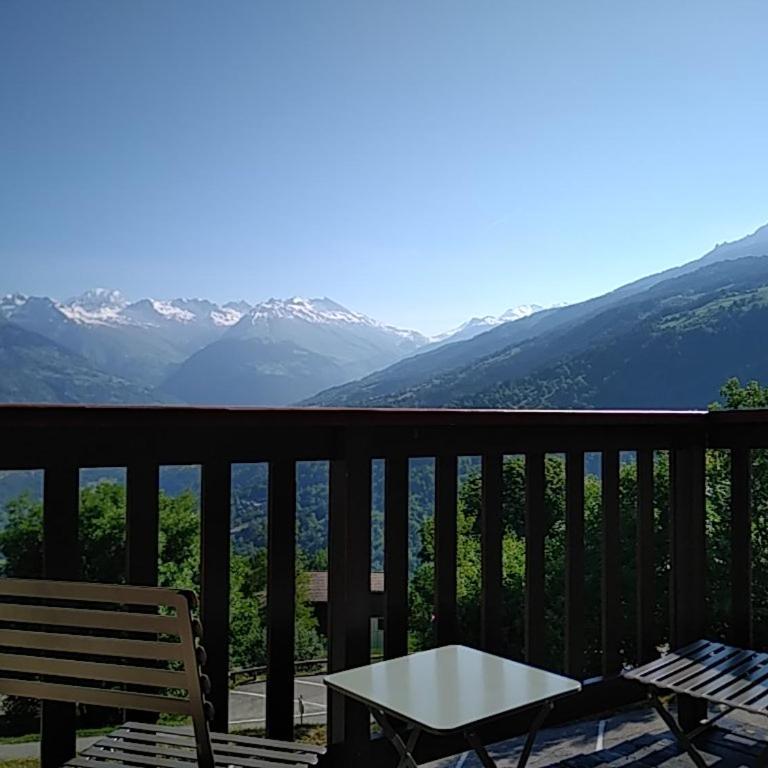 Montchavin La Plagne, pistes 50m, balcon vue Mont Blanc - Appartement avec Balcon - 1