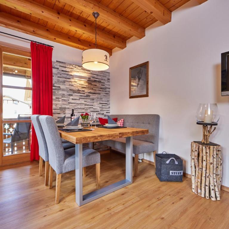 Ferienwohnungen Alpspitzecho - Apartment mit Blick auf die Berge - 12