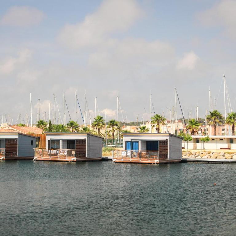 Les Ilots de Gruissan - Hébergement Bateau Lodge 1 Chambre pour 2 Personnes - Côté Yacht Club - 1