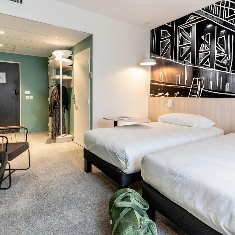 ibis Styles Limoges Centre - Chambre Lits Jumeaux - 8