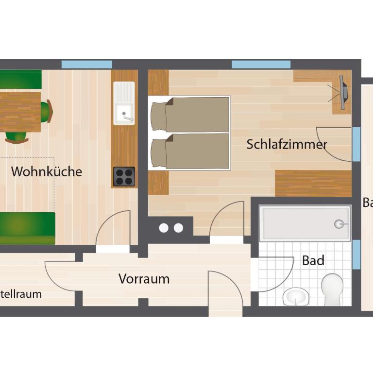 Haus Pitzer/Apartments Troicher - Apartment mit Balkon - 2