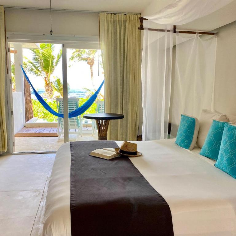 Cabanas Tulum- Beach Hotel & Spa - Habitación frente al mar en la planta baja - 2