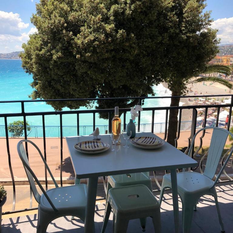 I love Nice - FACE MER, DESIGN, TERRASSE, ASC, WIFI, CLIM - Appartement - Vue sur Mer - 1