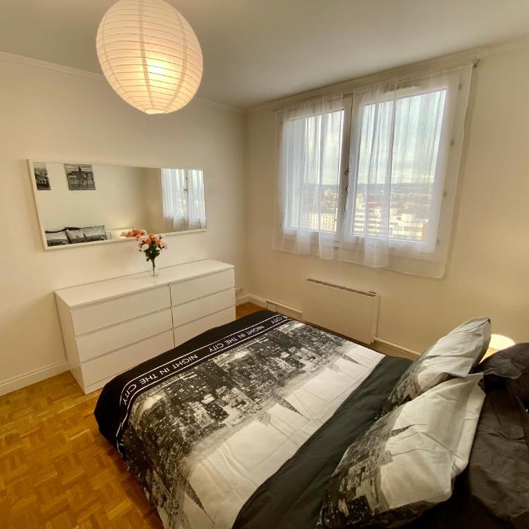 Chambre Privée en Colocation Villeurbanne Métro Bonnevay - Chambre Double Standard - 20