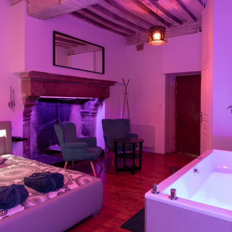 LX203 Suite romantique jacuzzi privé - Love Room - Appartamento Deluxe con 1 Camera da Letto - 4