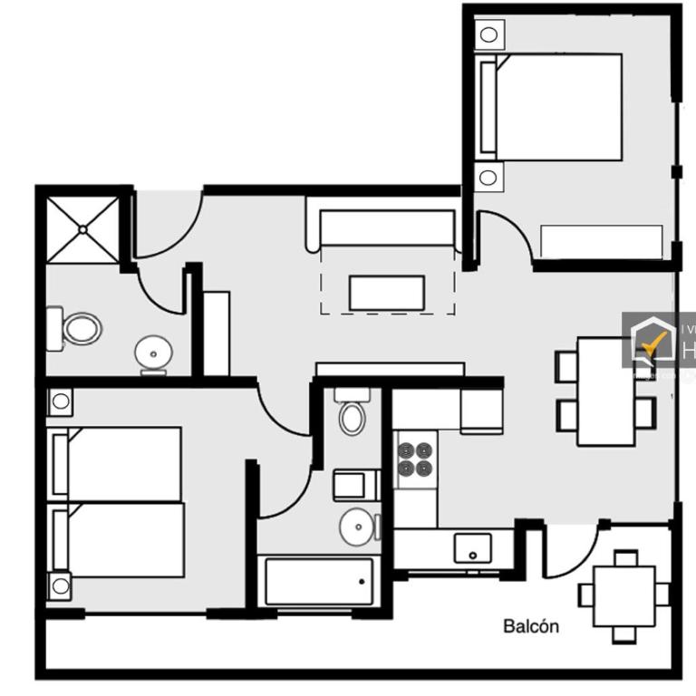 COZY APARTAMENTO CENTRO TORREMOLINOS - Apartamento de 2 dormitorios - 43