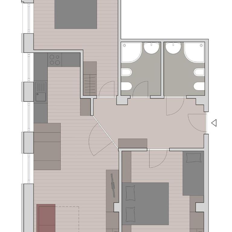 Residence Tombla - Appartamento con 2 Camere da Letto e Vista Giardino - Piano Terra - 7