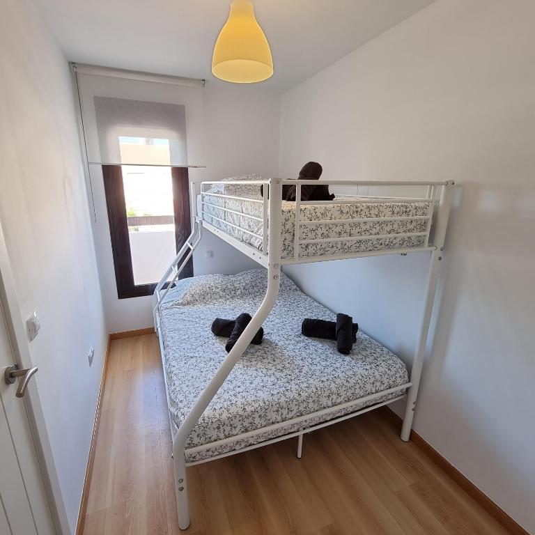 Apartamentos Paraíso Vera Playa, Ático Alborada con solárium grande privado, a pie de playa, WIFI - Apartamento de 2 dormitorios - 34
