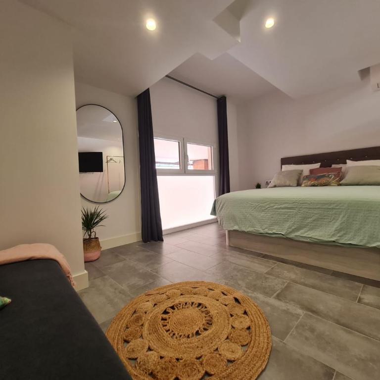 LoftinMalaga - Estudio con cama grande adaptado para personas con movilidad reducida - 14