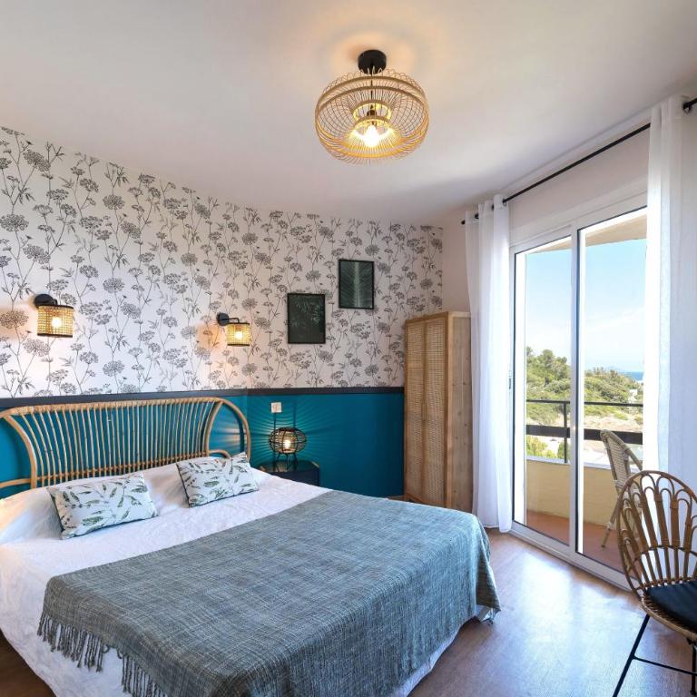 "Cap Riviera" Hotel & Restaurant Saint Aygulf - Chambre Double avec Terrasse et Vue sur Mer - 9