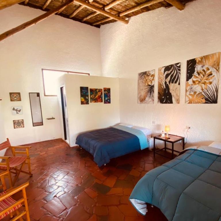 Club AVIVA Guatavita - Hostel - Restaurante, Disco & Bar - Habitación Doble - 2 camas - 1