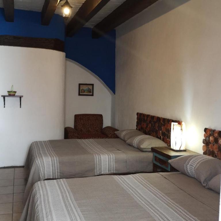 HOTEL BACANTES - Habitación Doble Estándar - 2 camas - 1
