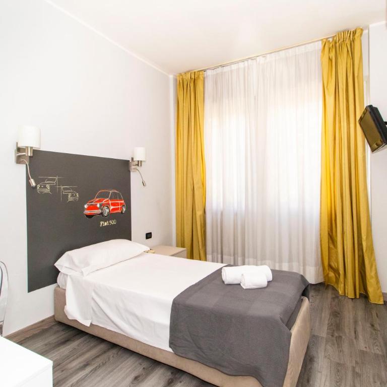 Hotel Cristallo Torino - Chambre Simple Économique - 7