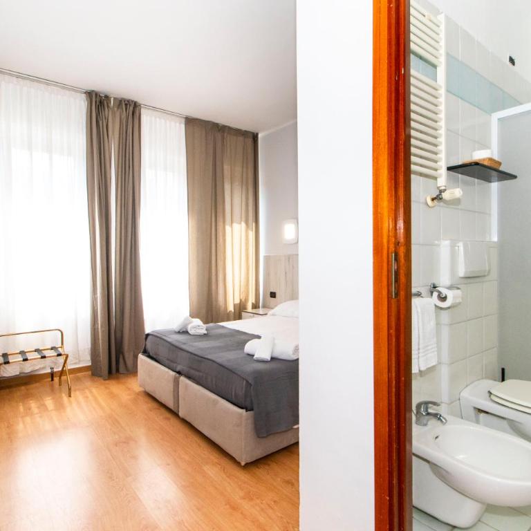 Hotel Cristallo Torino - Chambre Lits Jumeaux - 5