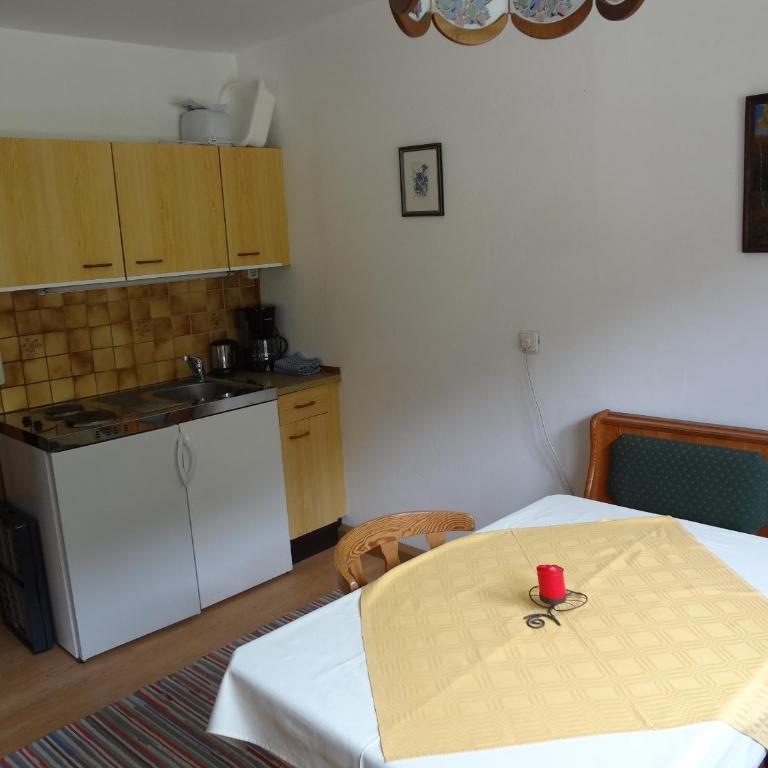 Appartement Scheibling - Studio mit Gartenblick - 3