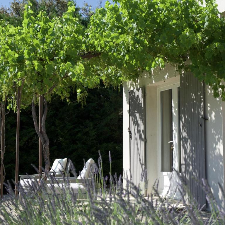 La Bastide au Ventoux - Chambre Double avec Patio - 5