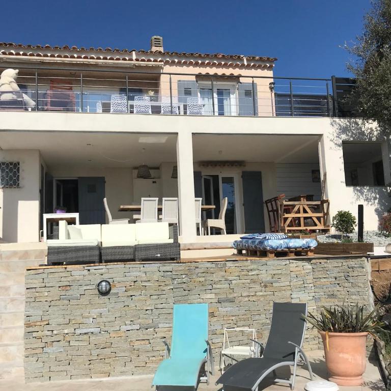 Villa Marcelline - Les Issambres Belle vue mer Golfe de Saint Tropez - Maison 5 Chambres - 5