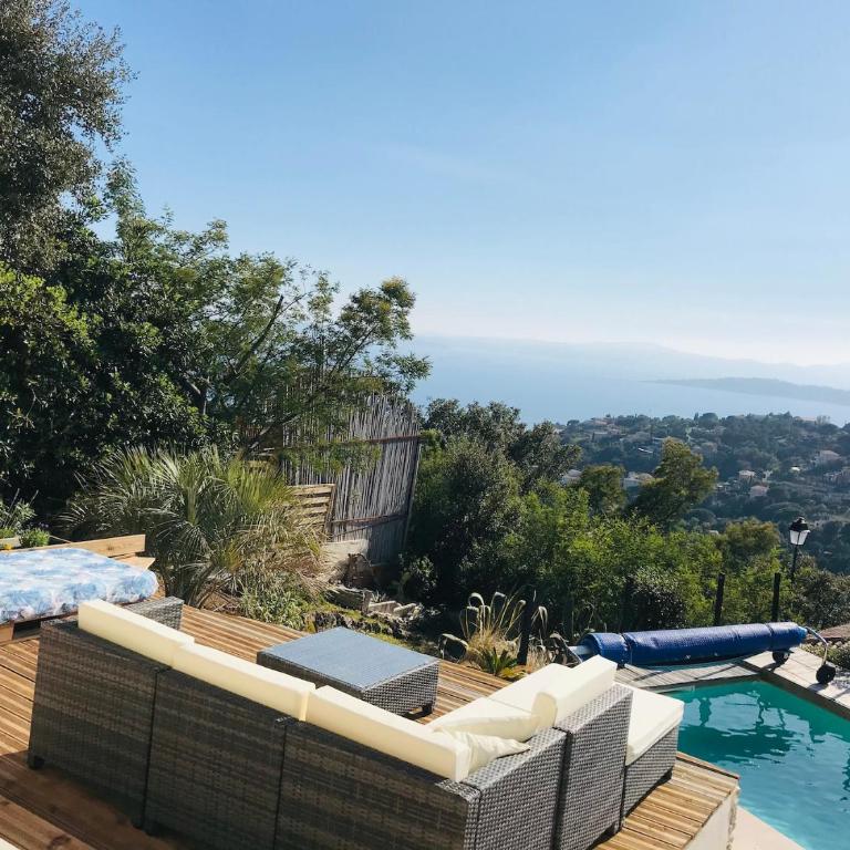 Villa Marcelline - Les Issambres Belle vue mer Golfe de Saint Tropez - Maison 5 Chambres - 44