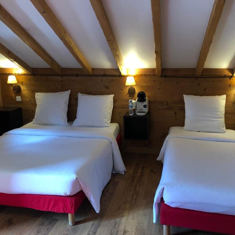 Le Saint Antoine - Chambre Triple avec Balcon - Côté Mont Blanc - 6