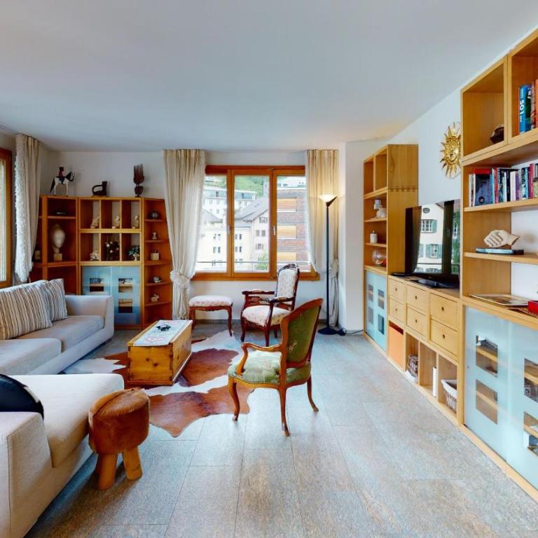 Chalavus - Apartment mit Blick auf die Berge - 2