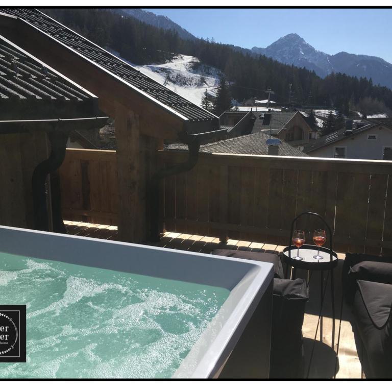 Appartements Innerkofler Mountain Home - Deluxe Suite with Whirlpool, Sauna and Mountain View - 18