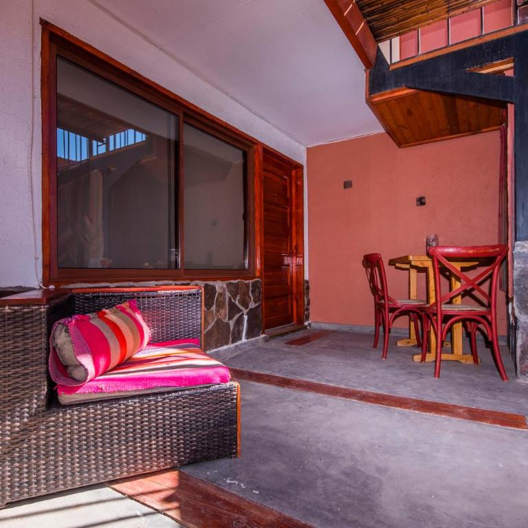 Hotel Casa Algarrobo - Habitación Doble con terraza - 2 camas - 2