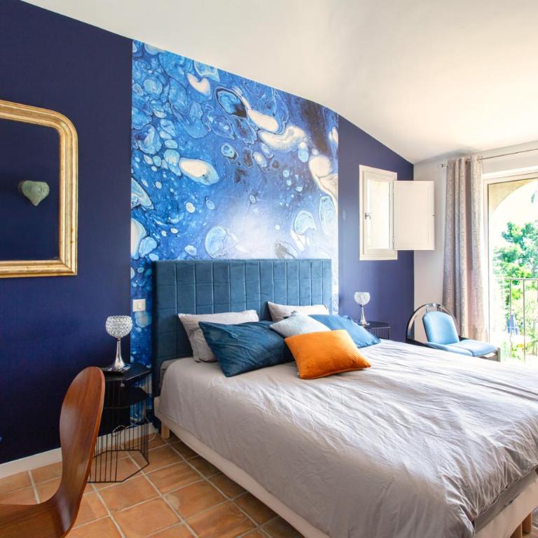 Le Domaine des Mûriers - charme, chic, calme en Provence Côte d'Azur - Doppelzimmer mit Terrasse - 2