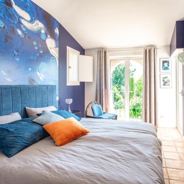 Le Domaine des Mûriers - charme, chic, calme en Provence Côte d'Azur - Doppelzimmer mit Terrasse - 5