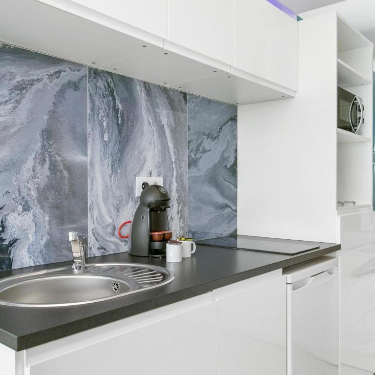 Le Wallis Studio terrasse coursive vue mer Port Nature Village Naturiste - Apartment mit 1 Schlafzimmer - 15