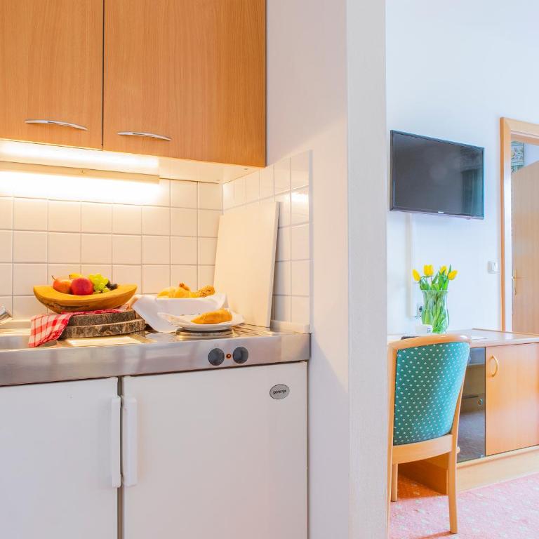 Hotel garni Weberhäusl - Appartement 1 Chambre avec Balcon - 5