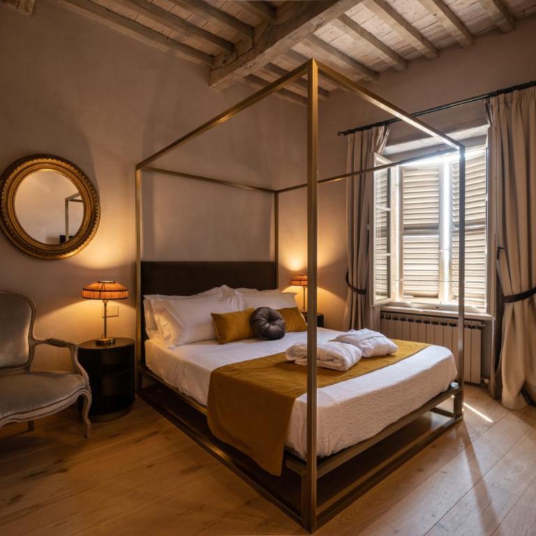 Casa Franci Montalcino - Deluxe Double Room with Castle View - 1
