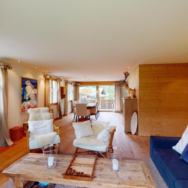 Abitaziun Blaunca - Maloja - Apartamento con vistas a las montañas - 3